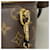 Borsa Vanity Louis Vuitton Monogram Reverse Marrone  - vista 9