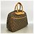 Louis Vuitton Monogram Deauville Handbag Brown - view 2
