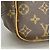 Louis Vuitton Monogram Deauville Handbag Brown - view 8