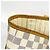 Borsa Tote Louis Vuitton Damier Azur Neverfull MM Bianco - vista 7