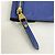 Louis Vuitton Monogram Empreinte Pochette Clé M41965 Denim Wallet Azul - vista 6