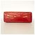 Borsa Tote Louis Vuitton Vernis Wilshire PM Rosso - vista 3