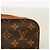 Borsa a pochette Louis Vuitton Monogram Orsay Marrone - vista 11