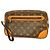 Borsa a pochette Louis Vuitton Monogram Marly Dragonne GM Marrone
