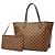 Borsa Tote Louis Vuitton Damier Neverfull MM Damier ebene