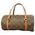 Louis Vuitton Monogram Papillon 26 Handbag Brown