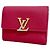 Capucines Louis Vuitton Tri-fold Wallet in Raspberry Rot