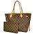 Borsa Tote Louis Vuitton Monogram Neverfull MM Rosa