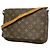 Borsa a tracolla Louis Vuitton Monogram Musette Tango Marrone
