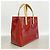 Borsa Louis Vuitton Vernis Lead PM Rosso - vista 2