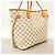 Borsa Tote Louis Vuitton Damier Azur Neverfull MM Rosa - vista 2