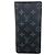 Louis Vuitton Monogram Eclipse Portefeuille Brazza Long Wallet Nero