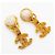 Orecchini a clip Chanel placcati oro D'oro - vista 2