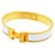 Bracelet Hermès Clic Clac PM Or et Blanc Doré  - vue 1
