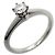 Tiffany & Co. Solitärring aus Platin