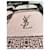 Set de 3 serviettes en coton rose Yves Saint Laurent Marron  - vue 4