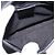 Cinto com fivela Gucci em tela GG e couro Small Preto - vista 5