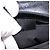 Cinto com fivela Gucci em tela GG e couro Small Preto - vista 7