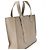 Borsa Tote Loewe Buckle Zip Grigio - vista 2