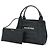 Borsa Cabas S Balenciaga Navy Nero