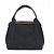 Borsa Cabas S Balenciaga Navy Nero - vista 3