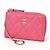 Chanel Matelassé Monedero en L AP0221 Rosa