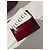 Borsa a mano Gucci Blondie in pelle rosso scuro Bordò - vista 3