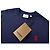 T-shirt Burberry TB Monogram Blu Navy Blu scuro - vista 6