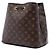 Borsa a secchiello Louis Vuitton Monogram Neonoe MM Nera Nero - vista 2