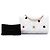 Borsa a tracolla Chanel CC Quilted Caviar Coco Casino Wallet on Chain Bianca Bianco - vista 7
