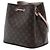Louis Vuitton Monogram Neonoe MM Beuteltasche Braun - Ansicht 2