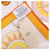 Hermès Carré 90 "Tea for Two" Silk handkerchief in Orange  - view 13