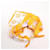 Hermès Carré 90 "Tea for Two" Silk handkerchief in Orange  - view 16