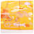 Hermès Carré 90 "Tea for Two" Silk handkerchief in Orange  - view 5