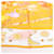 Hermès Carré 90 "Tea for Two" Silk handkerchief in Orange  - view 7