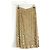 Falda midi adornada Miu Miu en Beige - vista 6