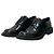Scarpe Derby in pelle nera Saint Laurent Nero