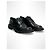 Scarpe Derby in pelle nera Saint Laurent Nero - vista 2
