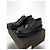 Scarpe Derby in pelle nera Saint Laurent Nero - vista 5