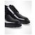 Scarpe Derby in pelle nera Saint Laurent Nero - vista 8