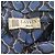 Lanvin Paris Midikleid mit blauem Blumenprint Weiß Marineblau - Ansicht 5