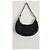 Céline Borsa CELINE Ava Chain in pelle nera glitterata Nero Bianco - vista 2