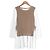 Autre Marque TO BE CHIC Stricktunik Beige