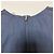 Autre Marque Vestido acampanado de algodón BLAMINK Azul Azul marino - vista 12
