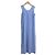 Autre Marque SALON adam et rope GENTLE SILK Vestido de seda Azul