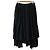 Autre Marque Falda superpuesta fruncida COMME des GARCONS Negro