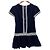 Besticktes Kleid von Love Moschino Blau Marineblau - Ansicht 4