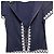 Besticktes Kleid von Love Moschino Blau Marineblau - Ansicht 5