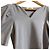 Autre Marque Top Snidel Design Sleeve Top Azul - vista 3