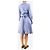 Altuzarra Abito camicia a righe blu - size UK 10 - vista 2